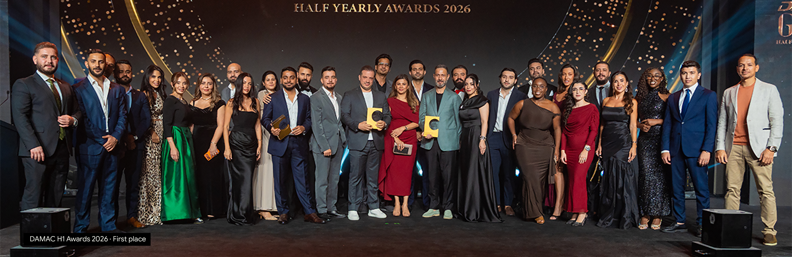 Allegiance receiving first place at the DAMAC Annual Awards 2024