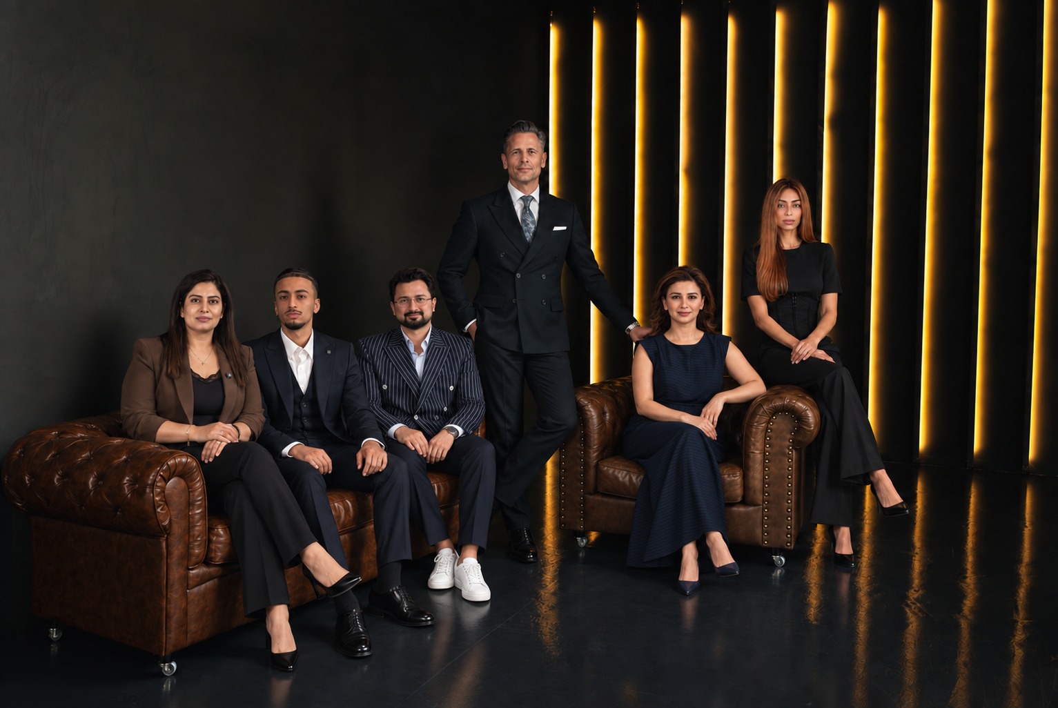 The Allegiance Sydney team together in their office